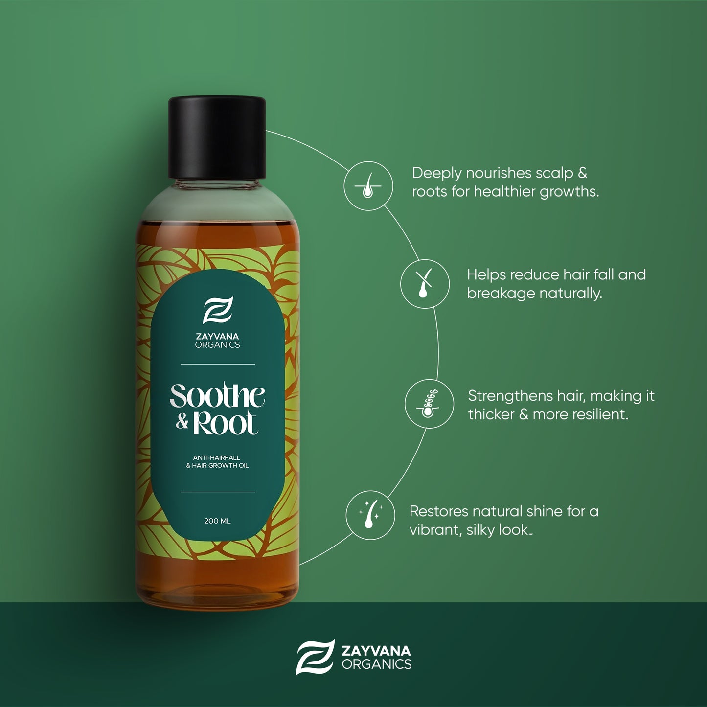 Soothe & Root Hair Oil